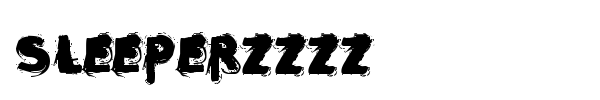 Sleeperzzzz font