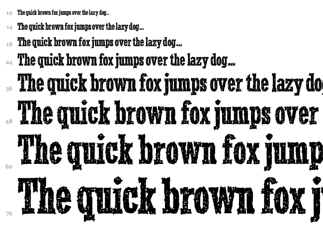 Smoke In The Woods font waterfall