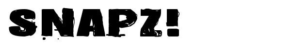 Snapz! font preview