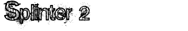 Splinter 2 font
