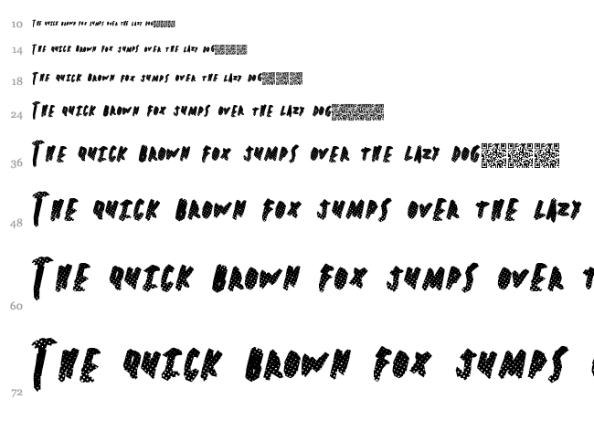Spring Headliner font waterfall