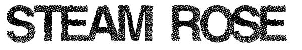 Steam Rose font