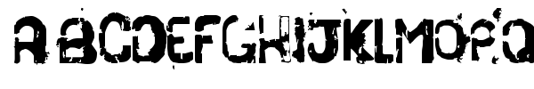 Stencil Pra Vender C??co font