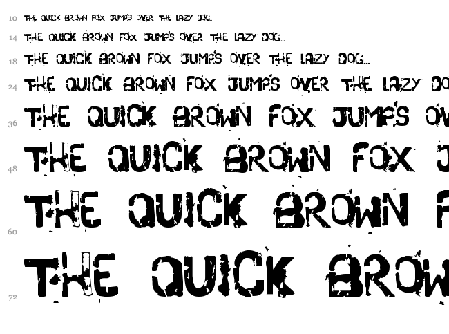 Stencil Pra Vender C??co font waterfall