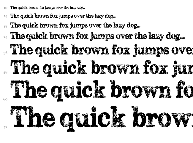 Subway Novella font waterfall