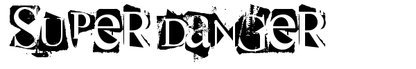 Super Danger font