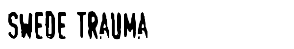 Swede Trauma font