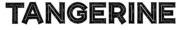 Tangerine font