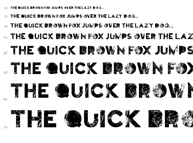 Truskey font waterfall