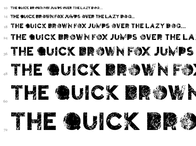 Truskey font waterfall