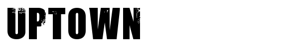 Uptown font
