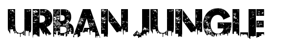 Urban Jungle font preview