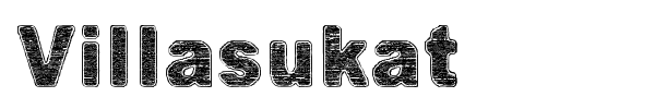 Villasukat font