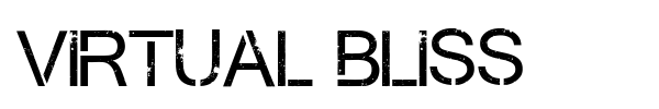 Virtual Bliss font