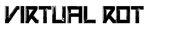 Virtual Rot font