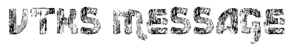 Vtks Message font