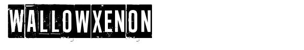 Wallowxenon font