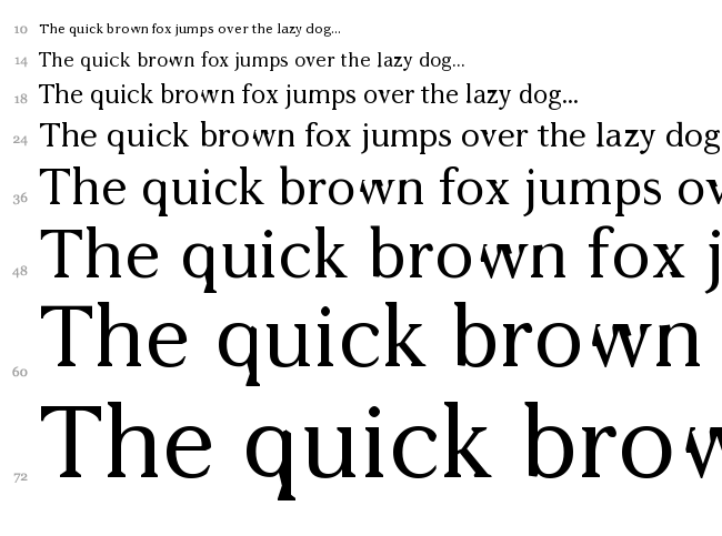 WC Addendum Bta font waterfall
