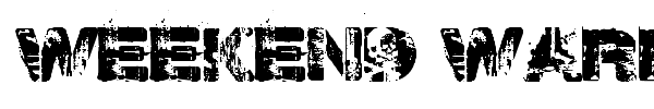 Weekend Warrior font