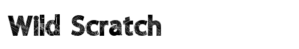 Wild Scratch font