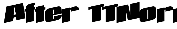 After TTNorm font
