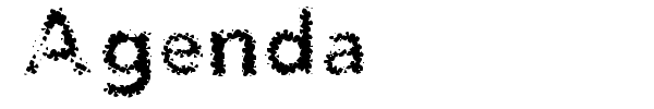 Agenda font