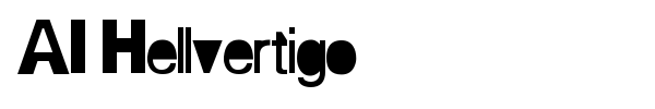 AI Hellvertigo font