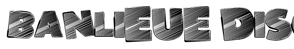 Banlieue Disco font