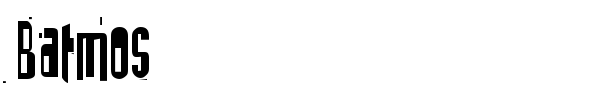 Batmos font