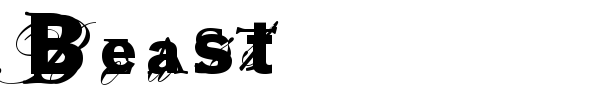 Beast font