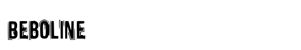 Beboline font