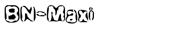 BN-Maxi font