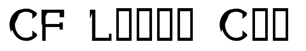 CF Louis Cyr font