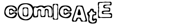 Comicate font