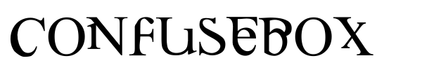 Confusebox font