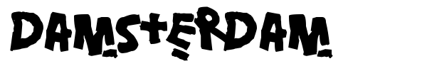 Damsterdam font