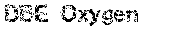 DBE Oxygen font