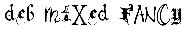 Deb Mixed Fancy font
