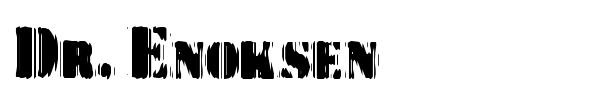 Dr. Enoksen font
