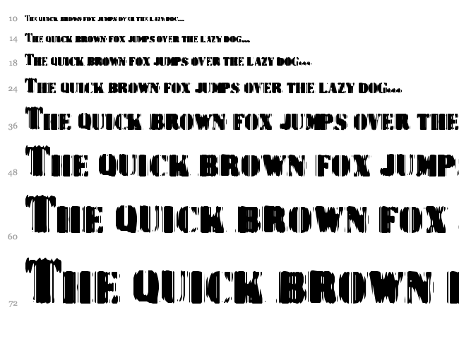 Dr. Enoksen font waterfall