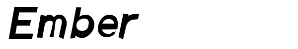Ember font