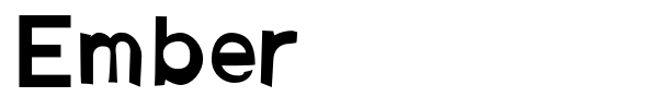 Ember font preview