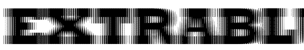 ExtraBlur font