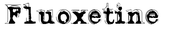 Fluoxetine font