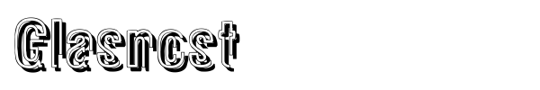 Glasnost font