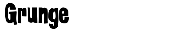 Grunge font