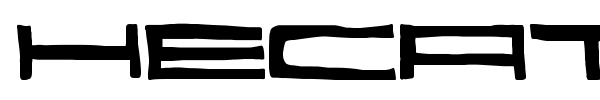 Hecatombe font