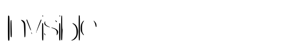 Invisible font