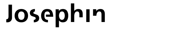 Josephin font