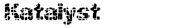 Katalyst font